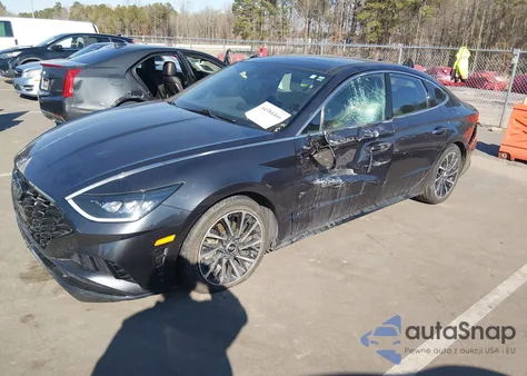 2020 Hyundai Sonata Sel Plus z USA, uszkodzony, nr VIN 5NPEJ4J23LH026271